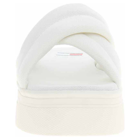 detail Dámské pantofle Tommy Hilfiger EN0EN02465 Ecru