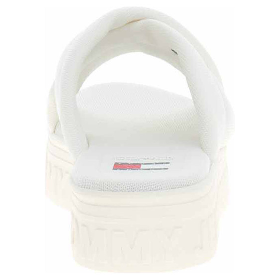 detail Dámské pantofle Tommy Hilfiger EN0EN02465 Ecru