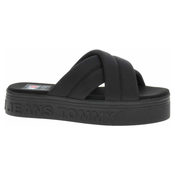 detail Dámské pantofle Tommy Hilfiger EN0EN02465 Black