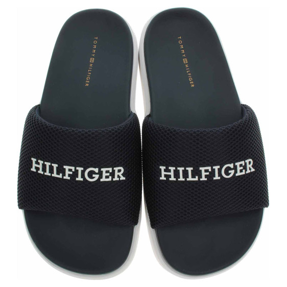detail Dámské pantofle Tommy Hilfiger FW0FW07828 DW6 Space Blue