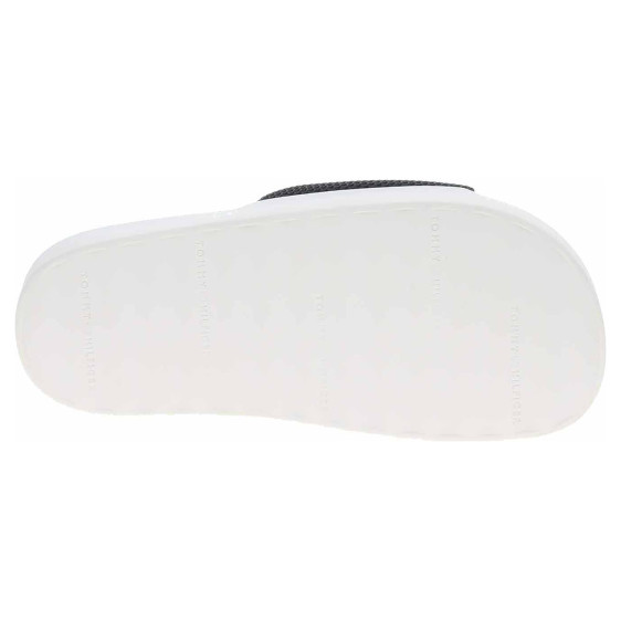 detail Dámské pantofle Tommy Hilfiger FW0FW07828 DW6 Space Blue