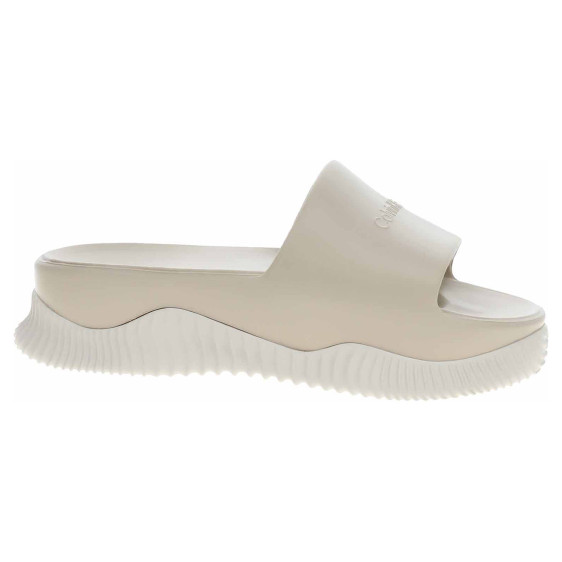 detail Plážové pantofle Calvin Klein HW0HW01973 PB1 Feather Grey