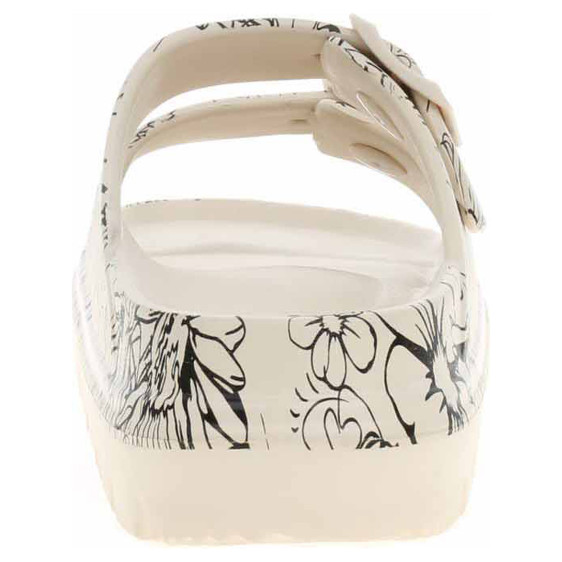 detail Dámské plážové pantofle Laura Vita NUON 17 beige