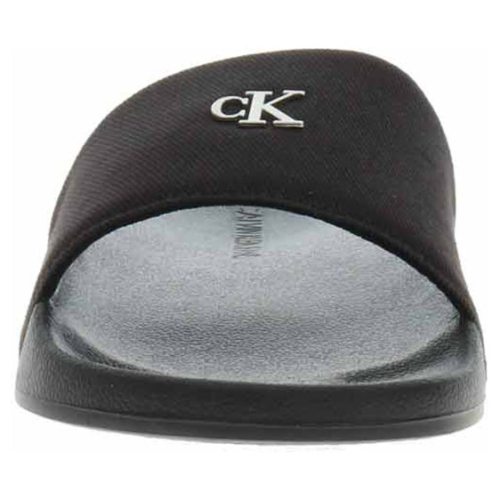 detail Dámské plážové pantofle Calvin Klein YW0YW01713 0GJ Triple Black