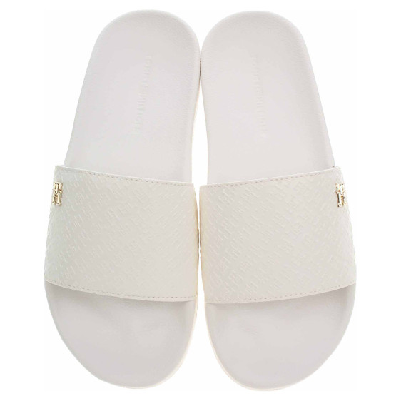detail Tommy Hilfiger dámské plážové FW0FW08525 YBH Ancient White