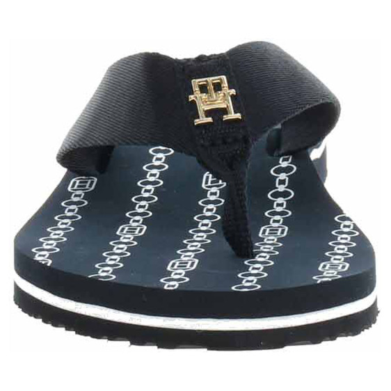 detail Tommy Hilfiger dámské plážové FW0FW08514 DW6 Space Blue