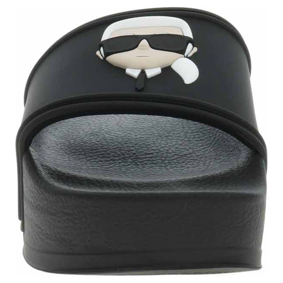 detail Karl Lagerfeld dámské plážové KL80805A V00 Black Rubber