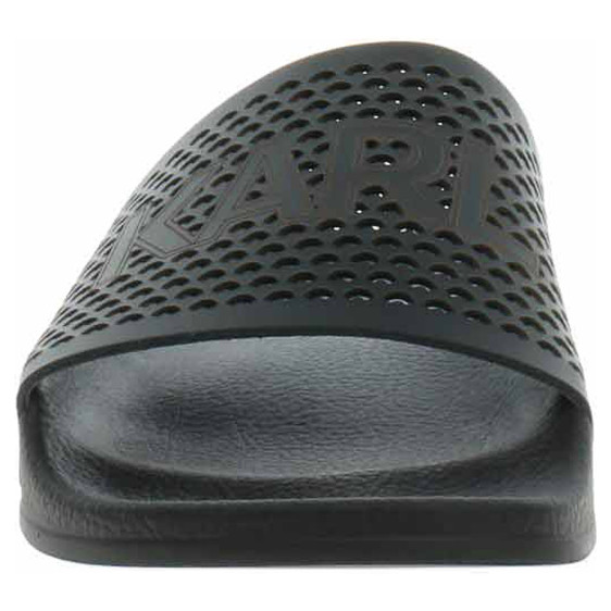 detail Dámské pantofle Karl Lagerfeld KL80915 000 Black Lthr