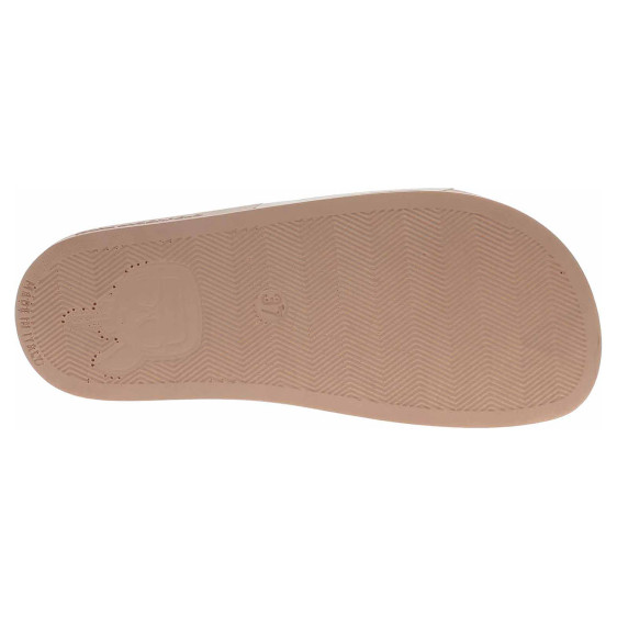 detail Dámské pantofle Karl Lagerfeld KL80915 0T8 Stone Lthr