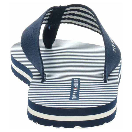 detail Tommy Hilfiger dámské plážové FW0FW09192 C7G Preppy Navy