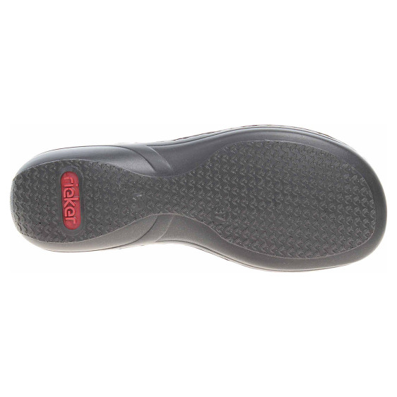 detail Dámské sandály Rieker 60806-00 schwarz