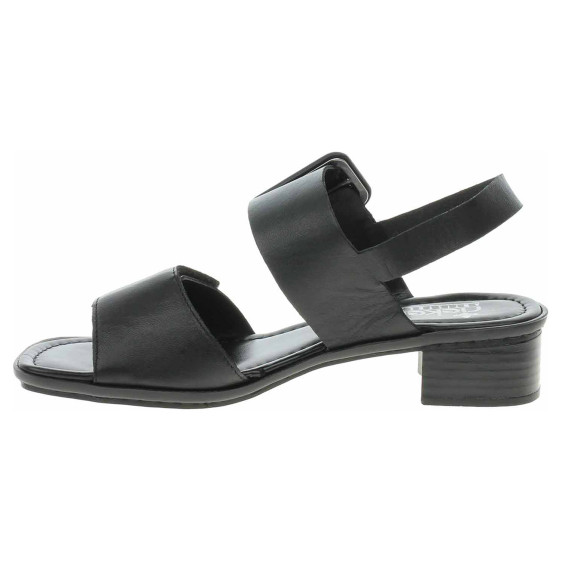 detail Dámské sandály Rieker 62663-01 schwarz