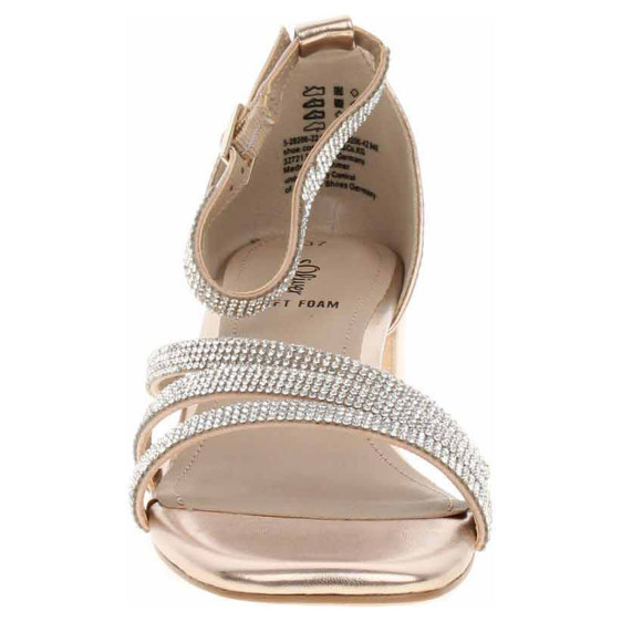 detail Dámská společenská obuv s.Oliver 5-28206-42 gold