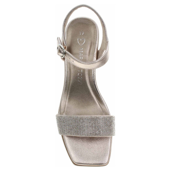 detail Dámská společenská obuv Marco Tozzi 2-28227-42 platinum