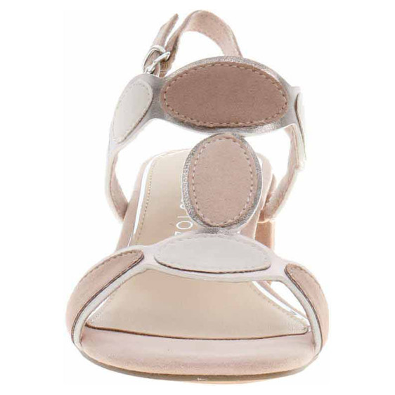 detail Dámská společenská obuv Marco Tozzi 2-28230-42 nude comb