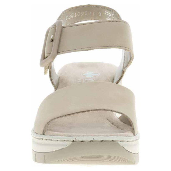 detail Dámské sandály Rieker 66466-60 beige