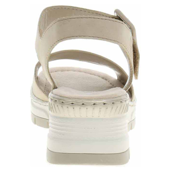 detail Dámské sandály Rieker 66466-60 beige