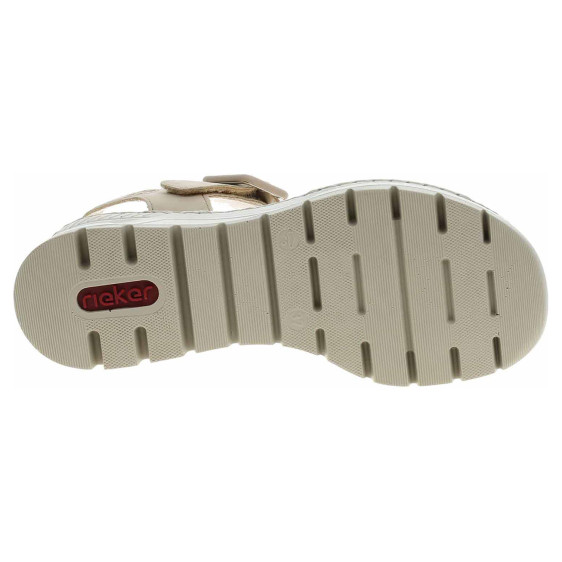 detail Dámské sandály Rieker 66466-60 beige