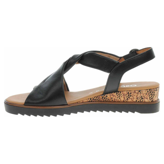 detail Dámské sandály Gabor 62.751.27 schwarz