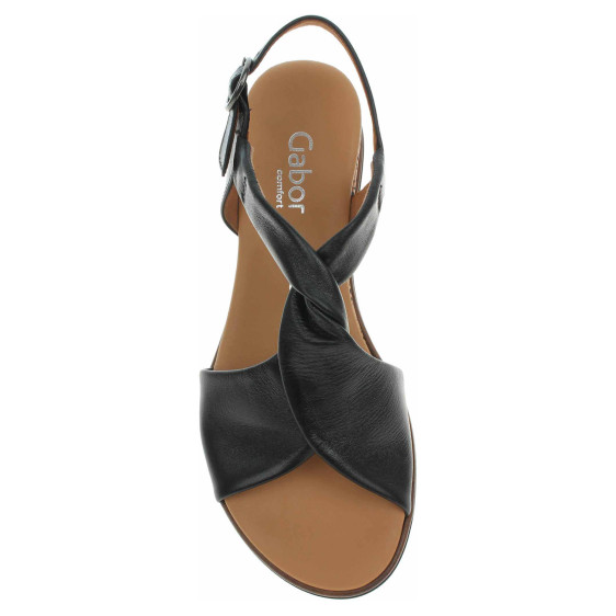 detail Dámské sandály Gabor 62.751.27 schwarz