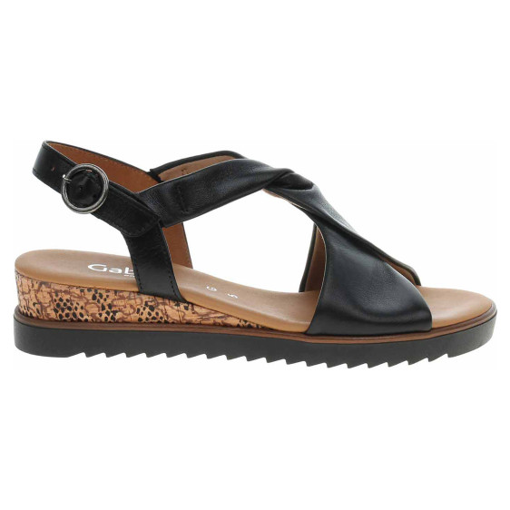 detail Dámské sandály Gabor 62.751.27 schwarz