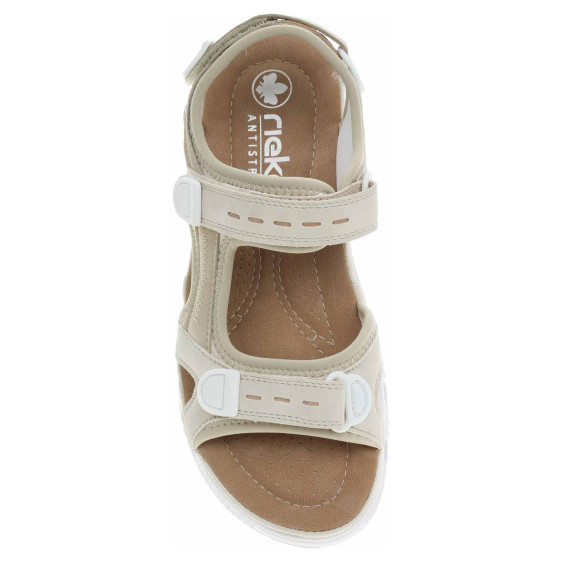detail Dámské sandály Rieker 64074-60 beige