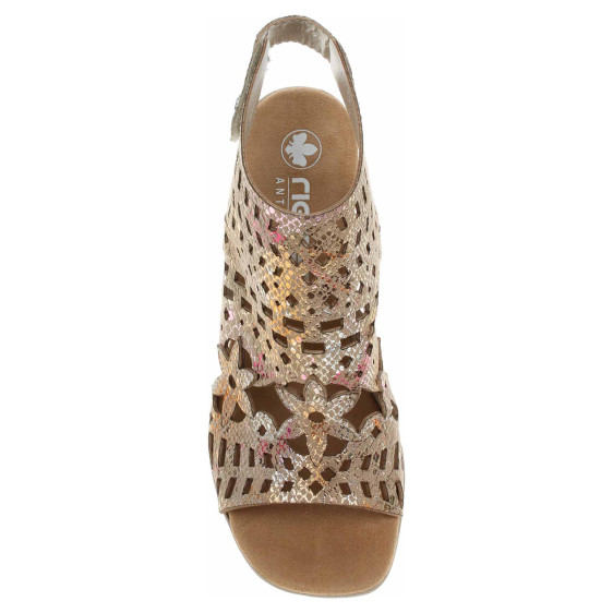 detail Dámské sandály Rieker 64780-90 multi