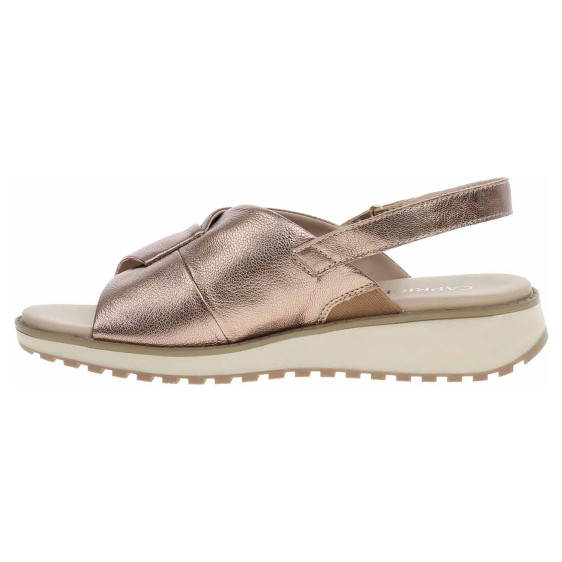 detail Dámské sandály Caprice 9-28703-42 taupe metallic