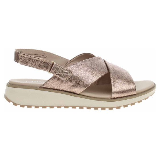 detail Dámské sandály Caprice 9-28703-42 taupe metallic
