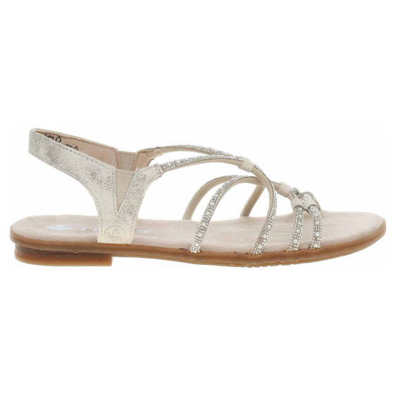 detail Dámské sandály Rieker 64270-60 beige