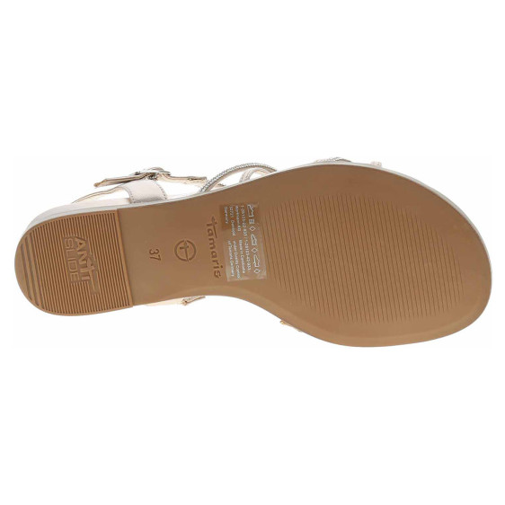 detail Dámské sandály Tamaris 1-28103-42 light gold
