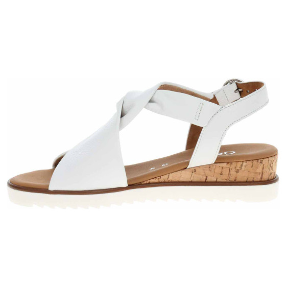 detail Dámské sandály Gabor 62.751.50 weiss