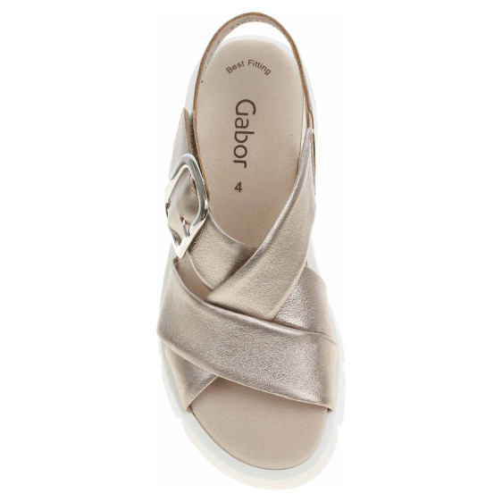 detail Dámské sandály Gabor 64.752.62 puder