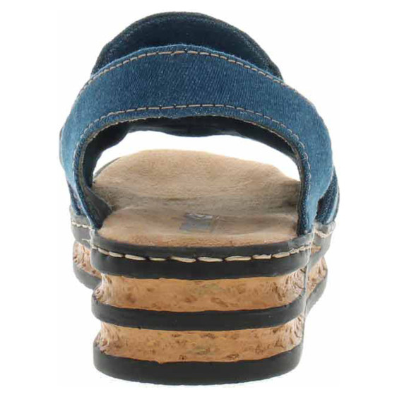 detail Dámské sandály Rieker 62982-12 blau