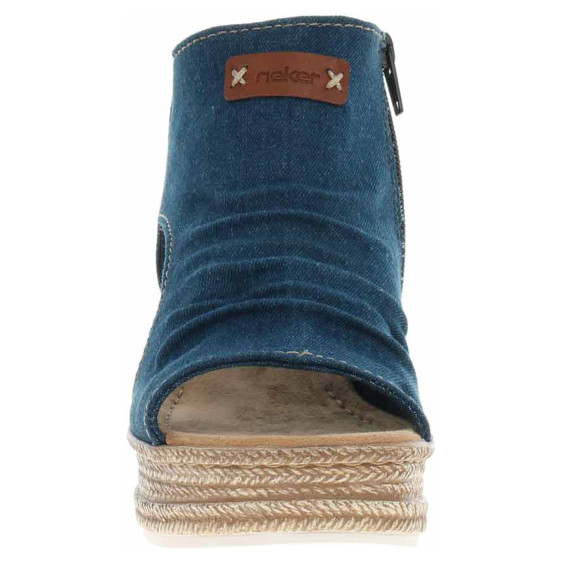 detail Dámské sandály Rieker 68791-12 blau