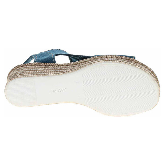 detail Dámské sandály Rieker 68791-12 blau
