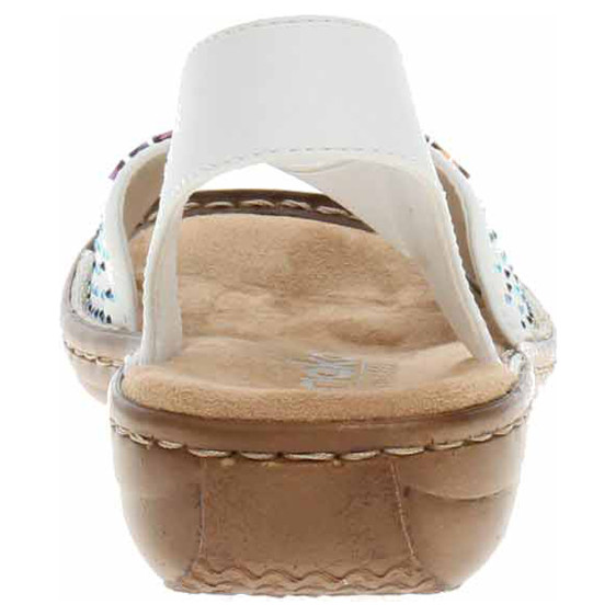 detail Dámské sandály Rieker 60880-80 weiss