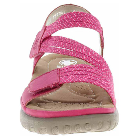 detail Dámské sandály Rieker 64870-31 rosa
