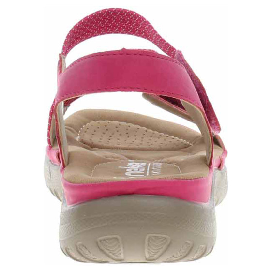 detail Dámské sandály Rieker 64870-31 rosa