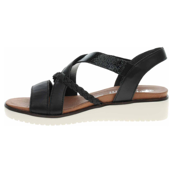 detail Dámské sandály Rieker V3773-00 schwarz