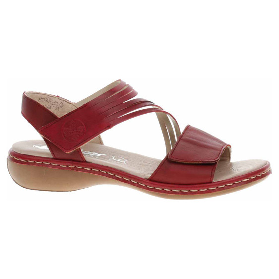 detail Dámské sandály Rieker 65964-35 rot