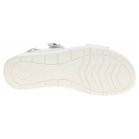 detail Dámské sandály Tamaris 1-28264-44 white