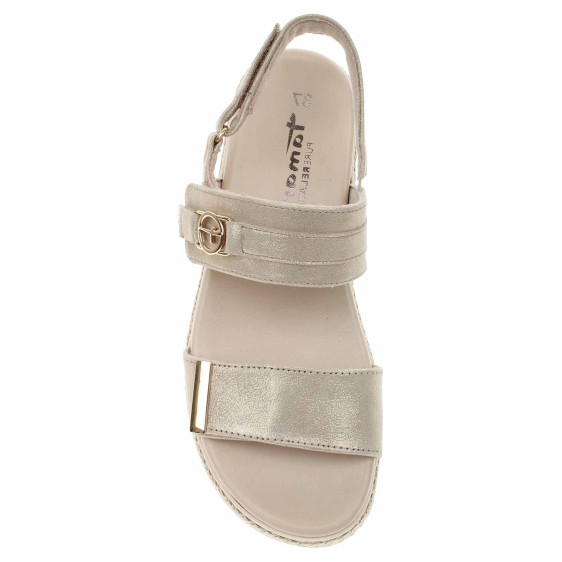 detail Dámské sandály Tamaris 1-28264-44 champagne