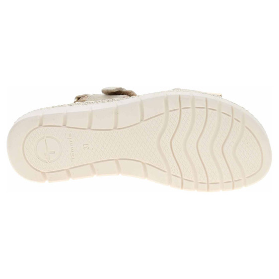 detail Dámské sandály Tamaris 1-28264-44 champagne