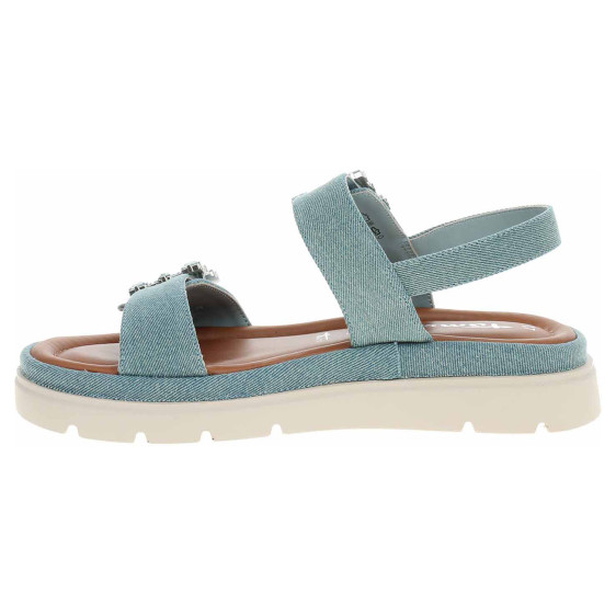 detail Dámské sandály Tamaris 1-28702-44 denim