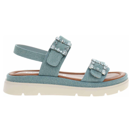 detail Dámské sandály Tamaris 1-28702-44 denim
