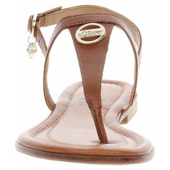 detail Dámské sandály s.Oliver 5-28105-44 cognac