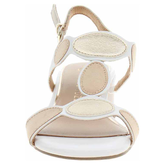 detail Dámská společenská obuv Marco Tozzi 2-28231-44 white comb