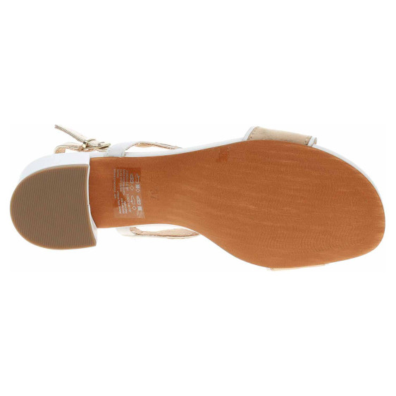 detail Dámská společenská obuv Marco Tozzi 2-28231-44 white comb