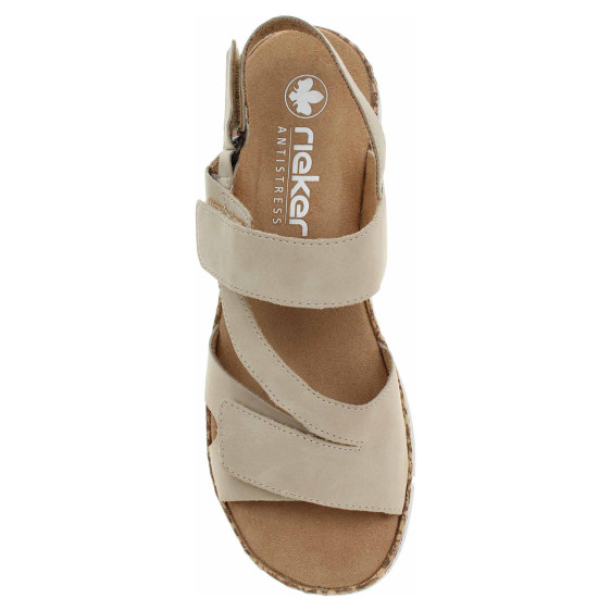 detail Dámské sandály Rieker V2366-60 beige